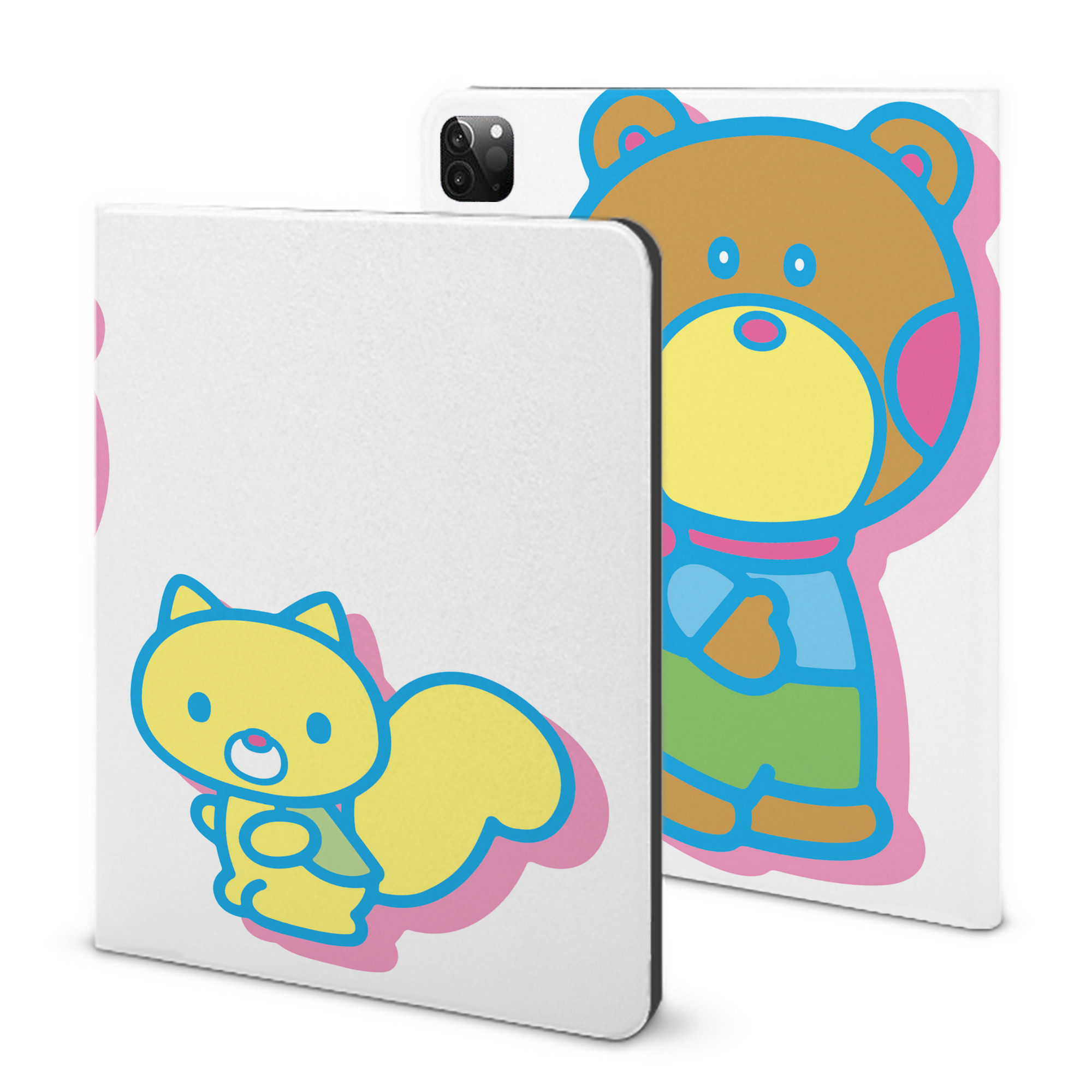 （画像用） Hello Kitty ハローキティ IPadケース ペンホルダー付き ブックスタイルデザイン